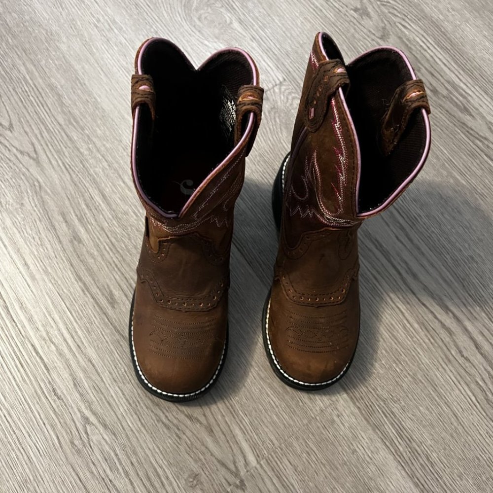 Justin Steel Toe Boots